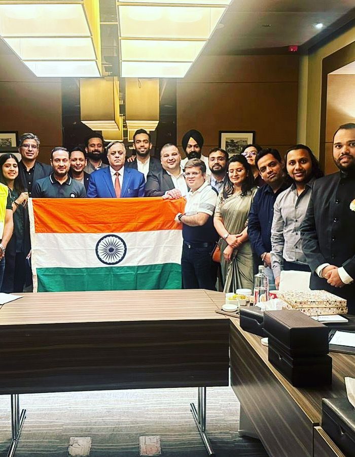 Pavitra Delegation to Saudi Arabia, with the Indian Ambassador