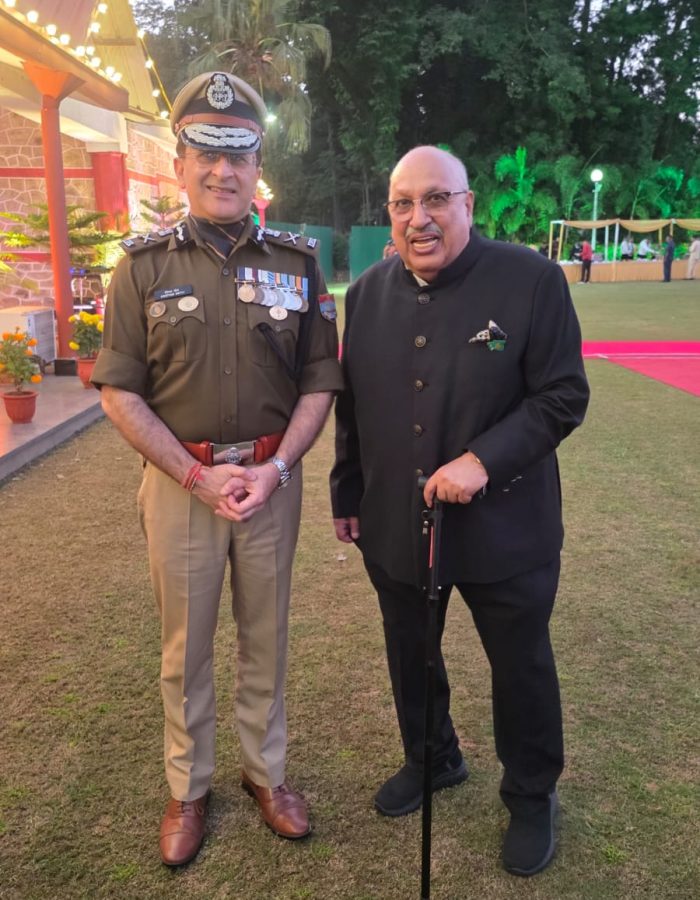 with DGP of Uttarakhand